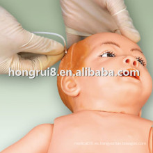 H130 Modelo avanzado del cuidado pediátrico y enfermera médica Maniquí del bebé